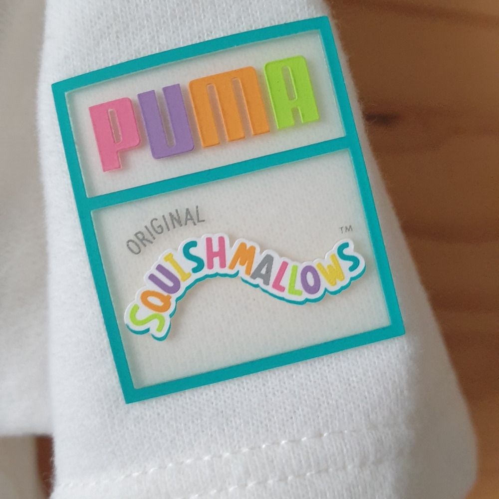 PUMA Girls Dresses PUMA X SQUISHMALLOWS Little Kids' White Dress Size Around 5T - Picture 3 of 6